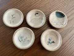 志野焼脚付き鉢6客セット - メルカリ