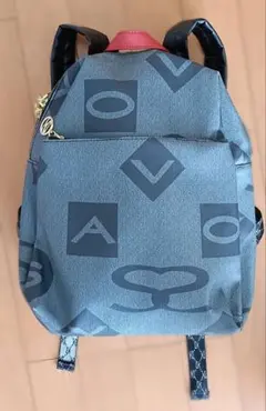 SAVOY グレー ロゴ リュック
