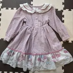 マジョリカ　マイメロディ　長袖　セーラーワンピース　100cm