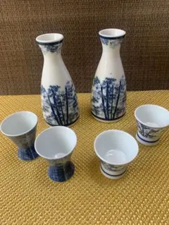 昭和レトロ　徳利とおちょこのセット