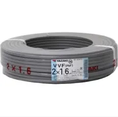 YAZAKI VVFケーブル 2×1.6mm 100m - メルカリ