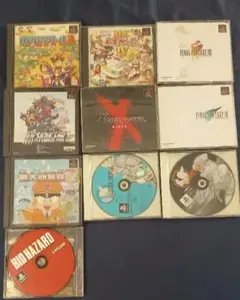 PS1 ゲームソフト 9本セット まとめ プレイステーション1ソフト