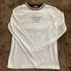 repipi armario 長袖カットソー M ホワイト　白　Tシャツ