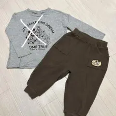 ミッキー 上下セット 【90サイズ】