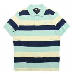 新品 ナイキメンズ 半袖ポロシャツ CEマッチアップストライプ CJ4466 M