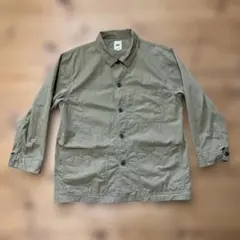 FOB FACTORY フレンチシャツ カバーオール 4 LL カーキのサムネイル
