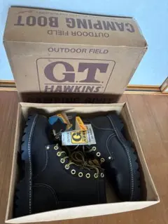 ビンテージ G.T. HAWKINS GT4372 革ブーツ 25.0のサムネイル