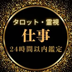 【仕事のお悩み鑑定】 24h以内/匿名配送/タロット/占い/質問2つ