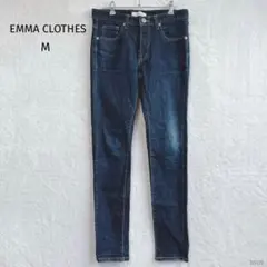 エマクローズ | スキニーデニム【M】レギュラーウエスト 洗える インディゴ
