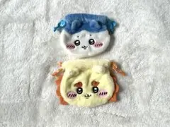 ちいかわ ハチワレ シーサー　巾着袋 おかお巾着