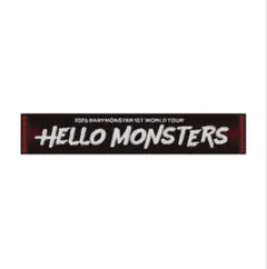 【美品】BABYMONSTER 2025 WORLD TOUR タオル