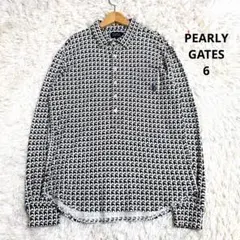PEARLY GATES パーリーゲイツ ゴルフウエア 長袖シャツ ,総柄 6