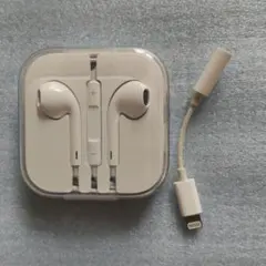 iPhone純正イヤホンApple ライトニングイヤホンジャック付き