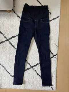 ユニクロ マタニティ デニム ジーンズ ダークブルー パンツ