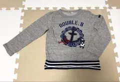 ☆週末限定値下げ☆【美品】DOUBLE.B マリンスタイル 長袖カットソー