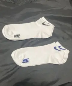 NIKE ソックス 2足セット 黒　青