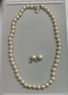 マジョリカパール ネックレス イヤリング セット