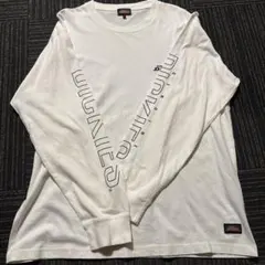 dickies 白ティー ロンT アームプリントのサムネイル