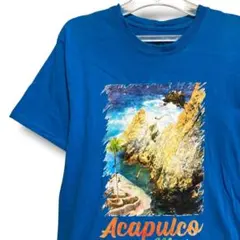 FDRT スーベニア Tシャツ 青 メキシコ Acapulco お土産 フォトのサムネイル