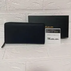 長財布 黒　メンズ ブラック カードケース ラウンドファスナー 小銭入 おしゃれ