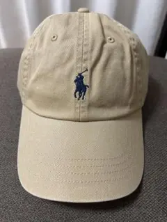 Polo ベージュ ベースボールキャップ ONEサイズ