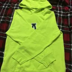 GAP 蛍光イエロー フード付きパーカー XXL