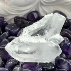 最終セール‼️素晴らしい！ 天然石 原石 水晶クラスター ポイント シュガー
