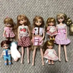 リカちゃん人形7人セット