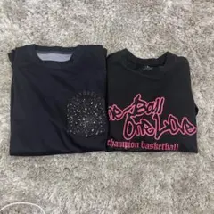 【セット価格】Champion バスケウェア　ロンT