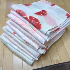 ス*ン様 4473 長襦袢まとめ売り10着！リメイク•お稽古用など☆