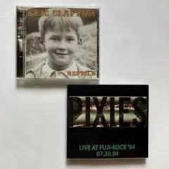ERIC CLAPTON,PIXIES CD2枚