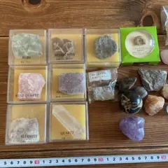 ディアゴスティーニ　鉱物　鉱石　石　アンモナイト化石　まとめ売り