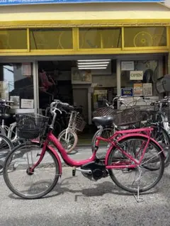 Panasonic 電動アシスト自転車 ピンク26インチ内装3段 人気カラー 