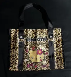 Hello Kitty レオパード柄 トートバッグ