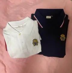 ATHLETA 聖和学園 ポロシャツ ホワイト Lサイズ - メルカリ