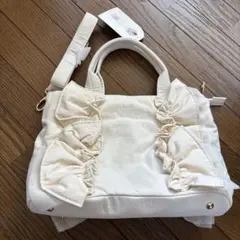 しまむら　辻希美コラボ　フリルショルダーバック