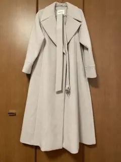 【EMMEL REFINES】EM ベルテッド フレア ロングコート