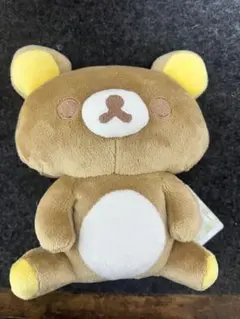 チャイロイコグマのお友達 みあげておすわりぬいぐるみ　リラックマ
