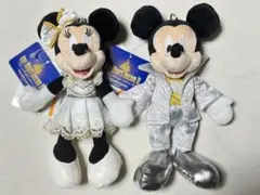 ミッキー・ミニー ワンマンズドリーム Ⅱ セット ぬいぐるみバッジ ディズニー