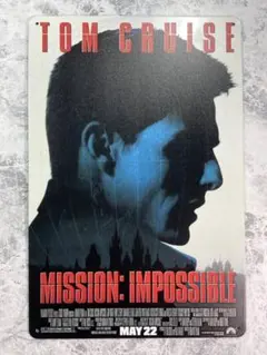 「ミッション・インポッシブル/トム・クルーズ メタル ポスター」jo-db