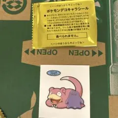 ポケモンパンシール ヤドン＆メタモン イオン限定イベント限定ポケモン
