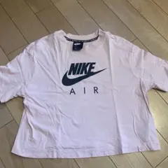 NIKEピンク クロップドTシャツ L