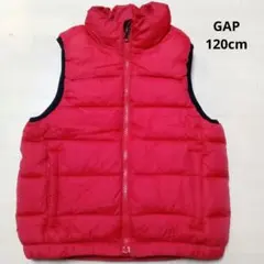 GAP ギャップキッズ　中綿入りベスト　赤　120cm