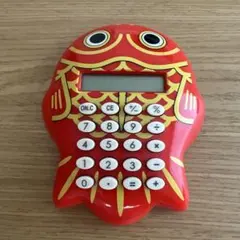 ちょきんぎょ電卓と朱肉セットのサムネイル