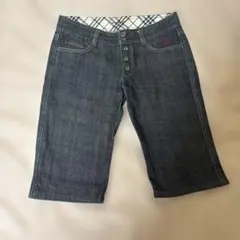バーバリーブルーレーベル ハーフデニム25