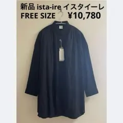 ista-ire イスタイーレ　ブラックシャツ　新品のサムネイル