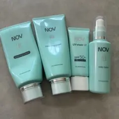 ノブ NOVIII 洗顔 クレンジング 日焼け止め 乳液 敏感肌のサムネイル