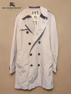 BURBERRY ライトグレー トレンチコート
