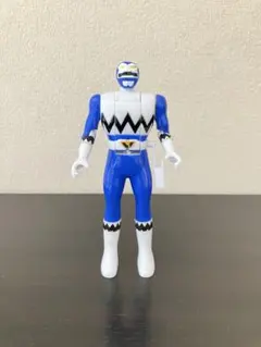 ⚠️当時物　ワールドヒーロー　電磁戦隊デンジマン　デンジブルー　ポピー 当時物】ポピー デンジブルー 超合金 電子戦隊デンジマン 昭和レトロ