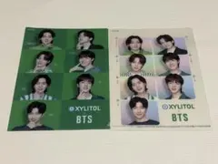 BTS クリアファイル2枚セット キシリトール